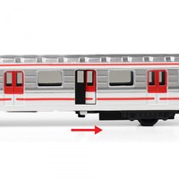 Metro Praha kovové 16cm na zpětný chod