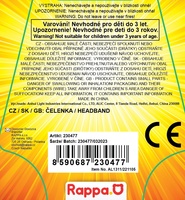 Čelenka mašle Halloween s pavouky