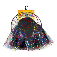 Dětský Kostým Čarodějnice tutu hvězda s kloboukem