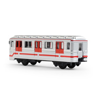 Metro Praha kovové mini 8 cm