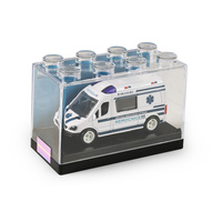 Auto kovové sanitka OSTRAVA 7cm volný chod