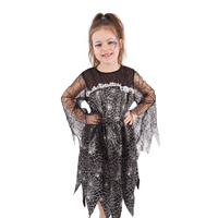 Dětský kostým Čarodějnice s pavučinou vel.M