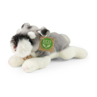 Plyšový pes ležící 4 druhy 22 cm eco-friendly