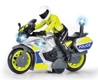 Policejní motocykl 17 cm s jezdcem