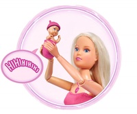 Simba Panenka Steffi těhotná New Born Baby se zvukem 29cm