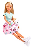 Simba Panenka Steffi Kitty Love s koťátkem 29 cm