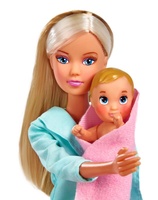 Simba Panenka Steffi Dětská doktorka s miminkem 29cm