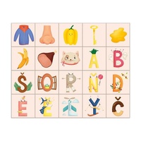 Dino Dřevěné naučné kostky Kubus Abeceda 20 kostek