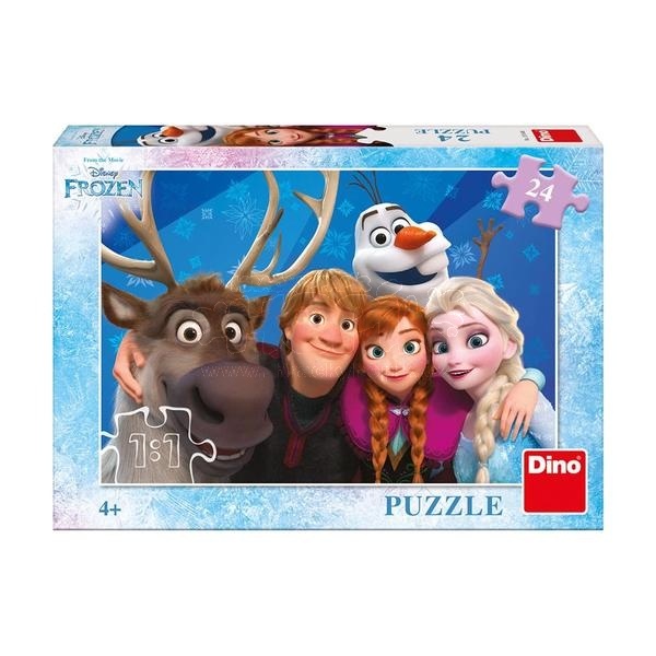 Dino Puzzle Ledové království Frozen Selfie 24 dílků