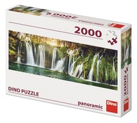 Dino Panoramatické Puzzle Plitvické Vodopády 2000 dílků