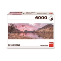 Dino Panoramatické Puzzle Jezero v horách 6000 dílků