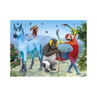 Dino Dřevěné kostky Kubus Zafari 12 kostek