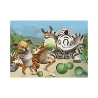 Dino Dřevěné kostky Kubus Zafari 12 kostek