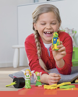 Modelovací hmota Fimo kids 42g Stříbrná se třpytky