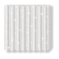 Modelovací hmota Fimo kids 42g bílá se třpytkami