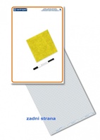 Centropen Oboustranně stíratelná tabulka 7779 čtvereček 34 x 24cm