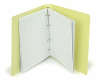 Karisblok Pastelini žlutý 4 kroužky 100 listů A5