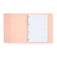 Karisblok Pastelini meruňkový 4 kroužky 100 listů A5