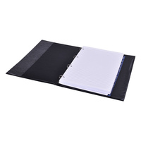 Karisblok černý 4 kroužky 100 listů A4 registr A-Z