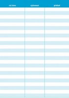 Školní Sešit Slovníček na slovíčka pro větší školáky 40 listů A5
