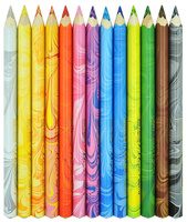 Koh-I-Noor Pastelky trojhranné duhové Magic 12+1 3408