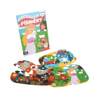 Albi Kvído Tablík Písničky Karty a puzzle 2-6let