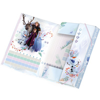 Argus Školní Box na sešity s klopou Ledové království Frozen A4