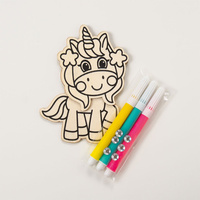 Vybarvi si magnetku Jednorožec