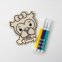 Vybarvi si magnetku Sova