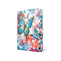 Zápisník Motýli 12,7x17,8cm