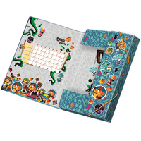 Argus Školní Box na sešity s klopou Bandicoot modrá barva A5