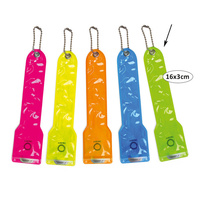 LED reflexní přívěsek - žlutý