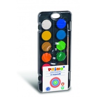 Primo Black Vodové barvy 12ks 30mm se štětcem