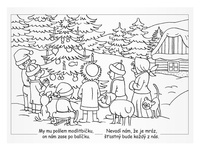 MFP Omalovánky Vánoce