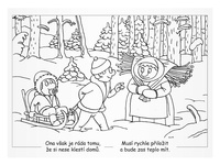 MFP Omalovánky Zima