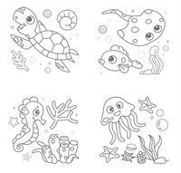 Barvy na sklo 6ks 1492 10,5ml