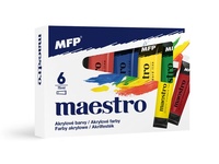 Akrylová barvy set MFP Maestro 6 x 75ml
