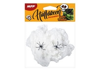 Pavučina svítící s pavouky 28g