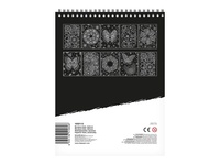 Škrabací Obrázek Blok Duha 10 listů 21x28cm