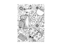 Omalovánky antistresové Módní butik 210x290mm/32s