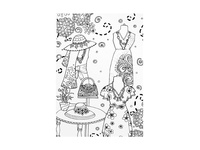 Omalovánky antistresové Módní butik 210x290mm/32s