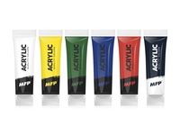 MFP Akrylové barvy základní barvy 6ks 75ml