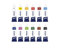 MFP Akrylové barvy základní barvy 12ks 12ml