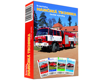 Tojemi Karetní hra Kvarteto Hasičská technika