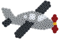 Hama® Korálky a podložky v tubě MIDI 4000ks