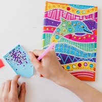 Totum Diamantový deník Delfín