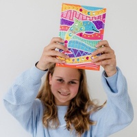 Totum Diamantový deník Delfín