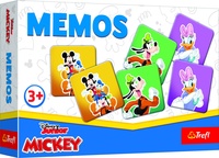 Pexeso mini Mickey Mouse společenská hra 30 kusů v krabici 21x14x4cm
