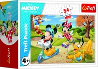 Trefl Puzzle Mickey Mouse různé druhy 54 dílků