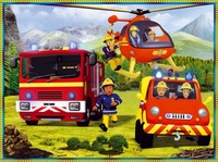 Trefl Puzzle 2v1 Požárník Sam + pexeso